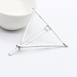 Gold/ Silver Color Metal Triangle Hairpin