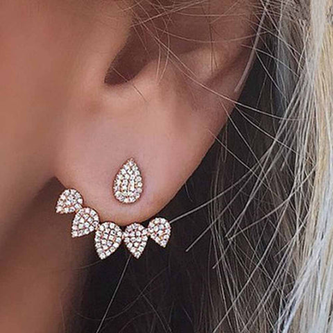 Crystals Stud Earring for Women