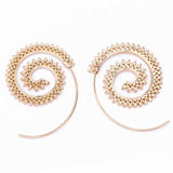 Spiral Stud Ear Exaggerated Swirl Earring Earrings