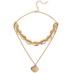 Multilayer Shell Trendy Necklace for Women