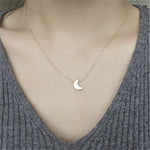 New Tiny Heart Necklace for Women SHORT Chain Heart Shape